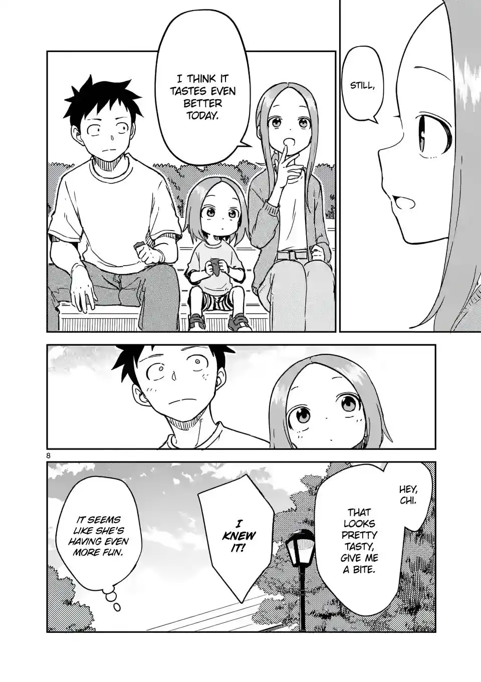 Karakai Jouzu no (Moto) Takagi-san Chapter 247 8